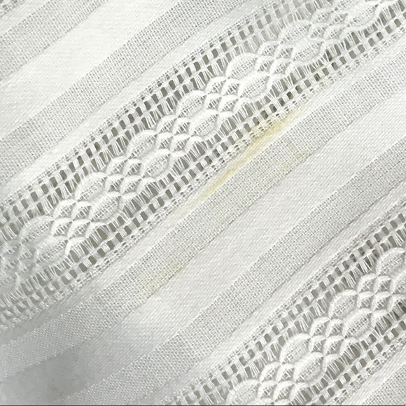 VTG Julliard Ivory Short Sleeve Button Down - Picture 3 of 4